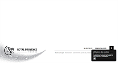 Desktop Screenshot of leroyalprovence.com