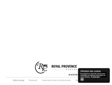 Tablet Screenshot of leroyalprovence.com